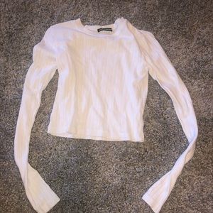 White brandy Melville longsleeve